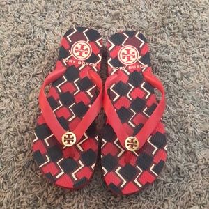 Tory Burch flip flops size 6.5